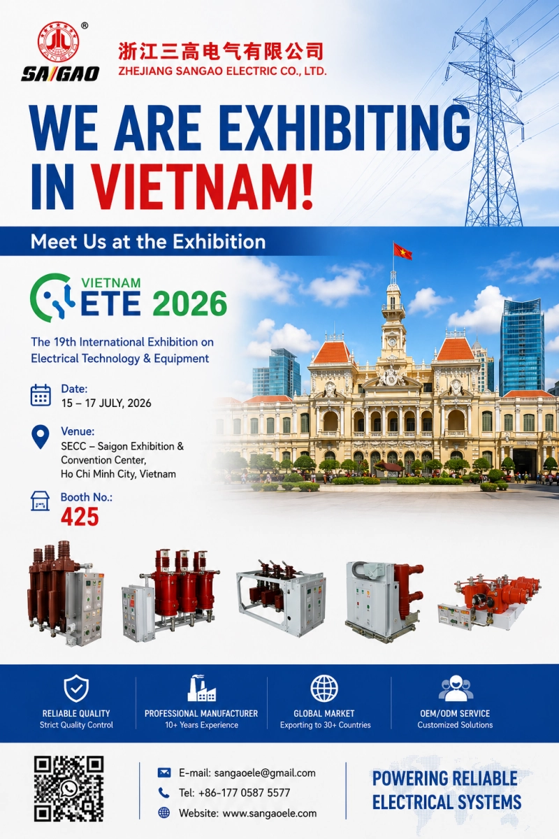 SANGAO Melu ing Vietnam ETE & Greenergy Expo 2026